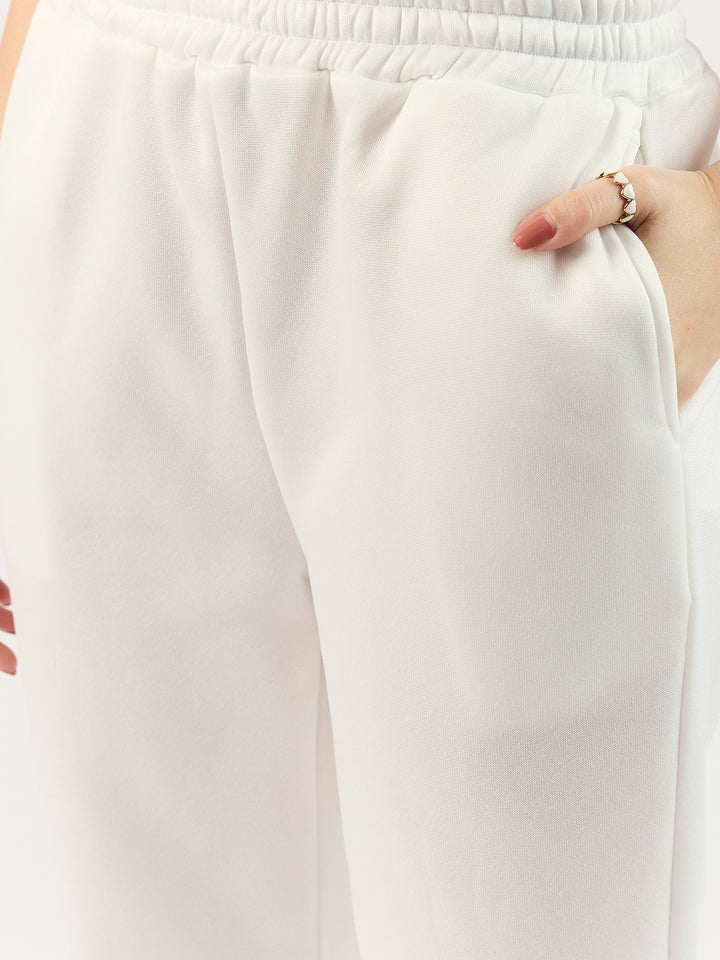 White Oversized Hoodie Co-Ord Set