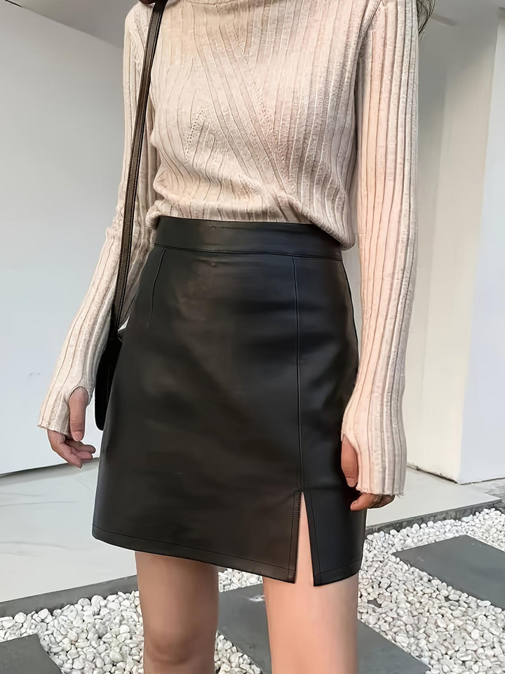 Pu Mini Skirt