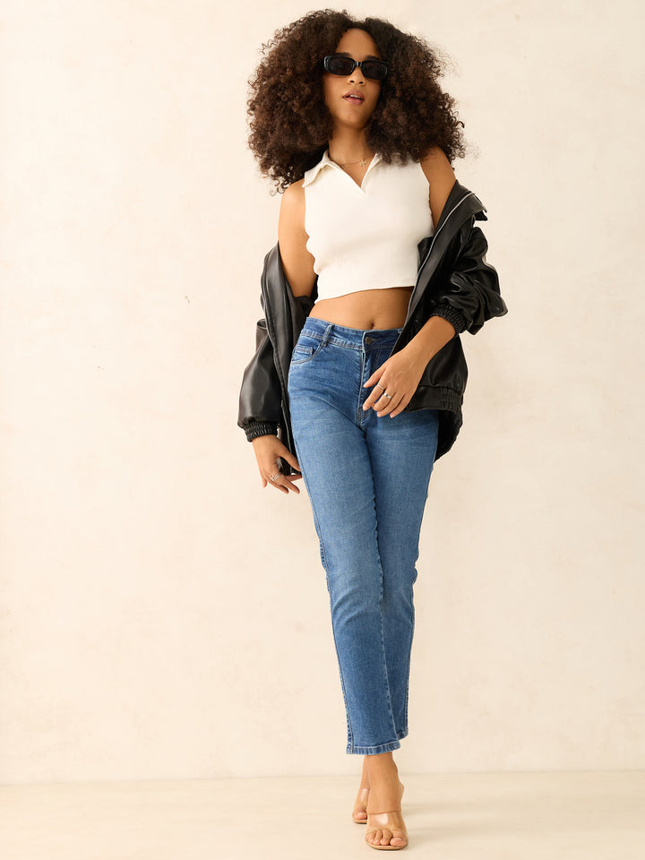 Blue Slim Fit Jeans