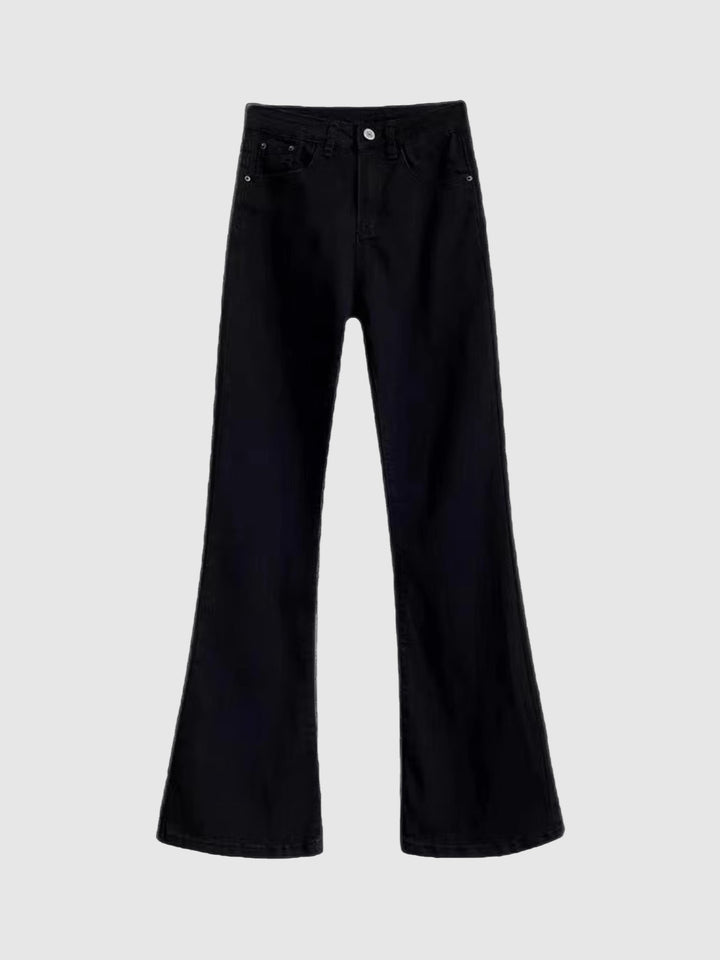 Black Dark Washed Bootleg