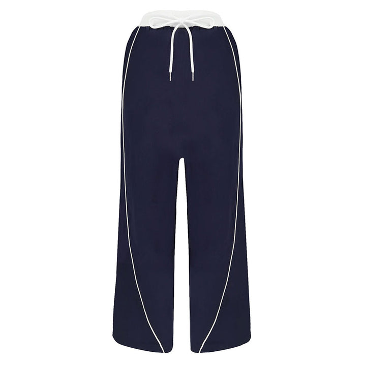Blue Side Stripe Sweatpants