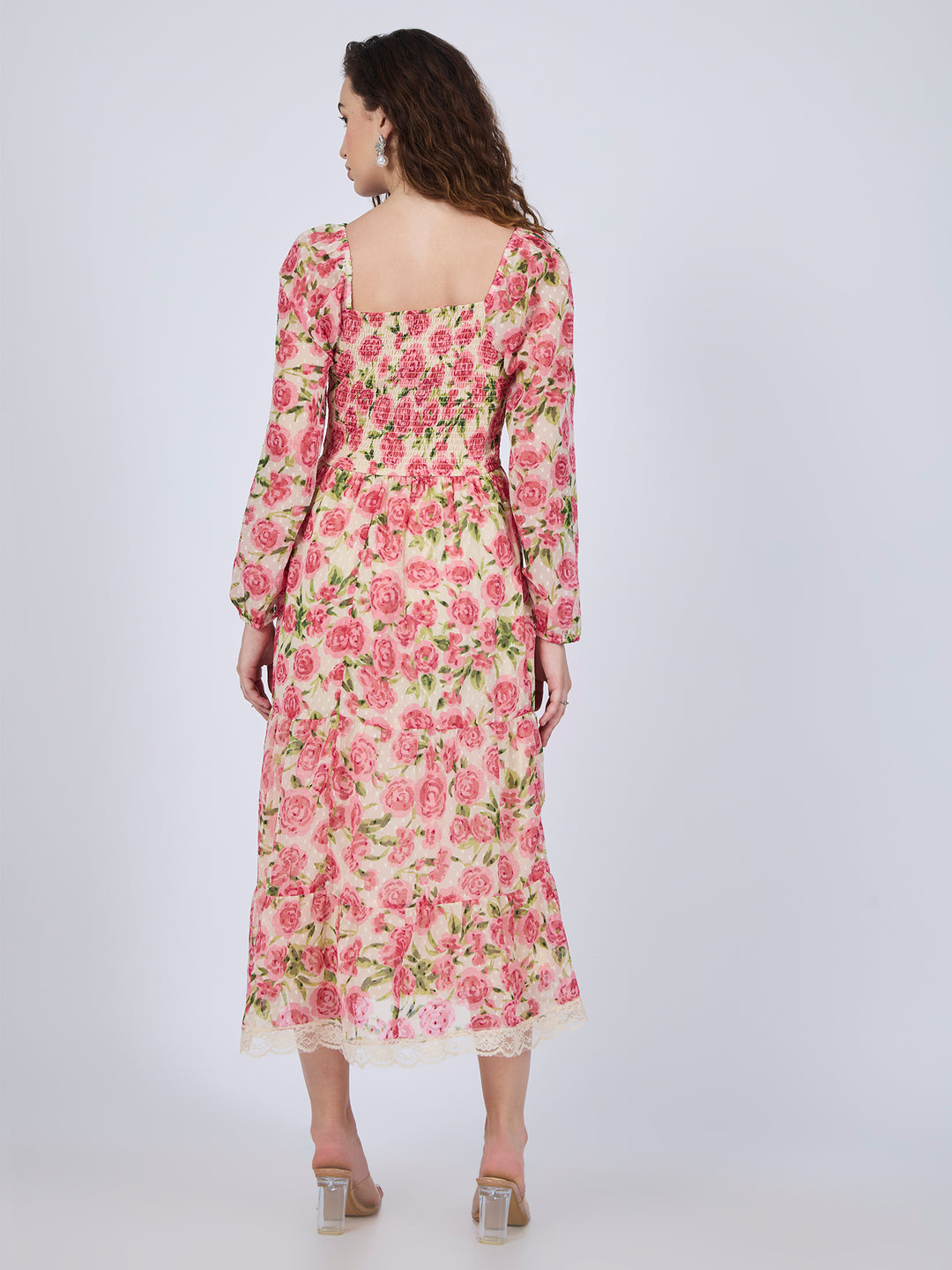 Multi Tiered Midi Dress
