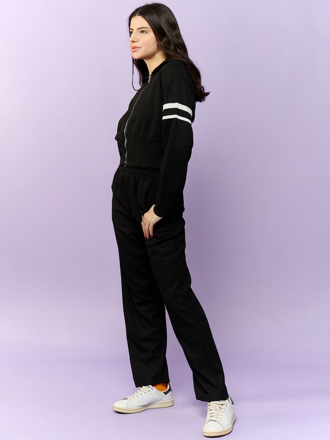 Solid Black Zipper Sets