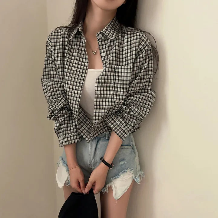 Black Flat Knit Bow Top